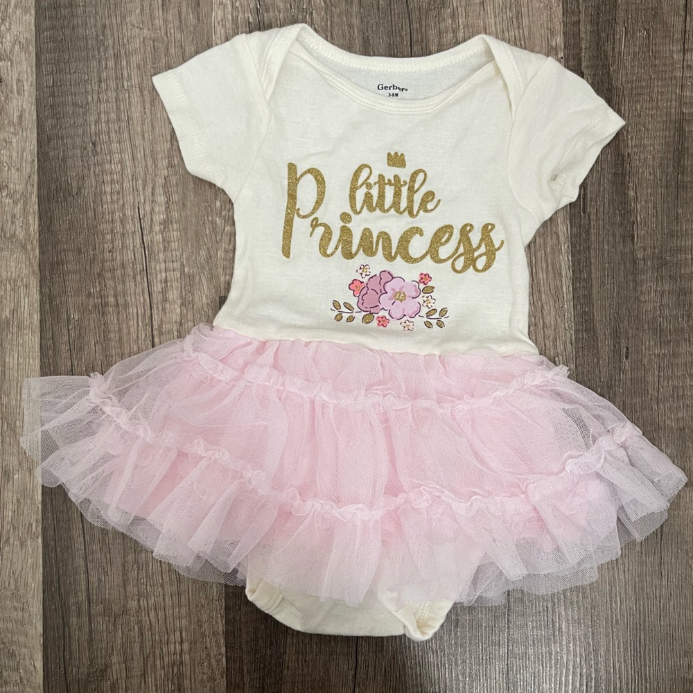 Gerber onsie with tutu